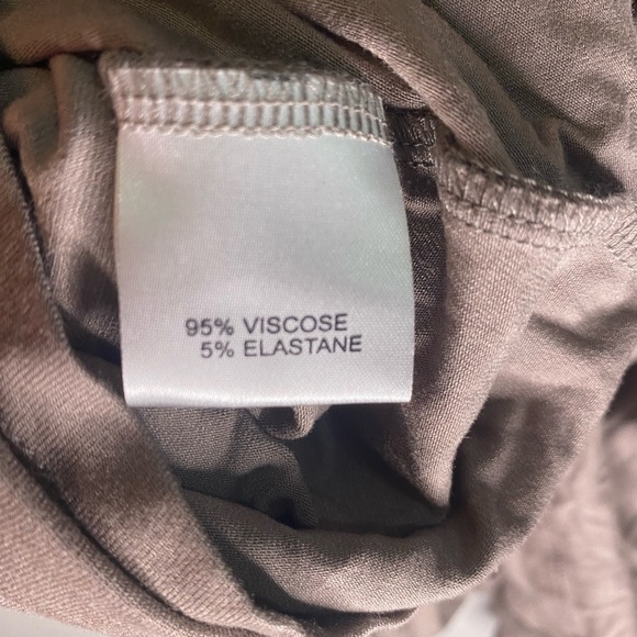 PURE Collection Jersey Knit Stretchy Deep V Neck Drop Waist Dress - Picture 5 of 6